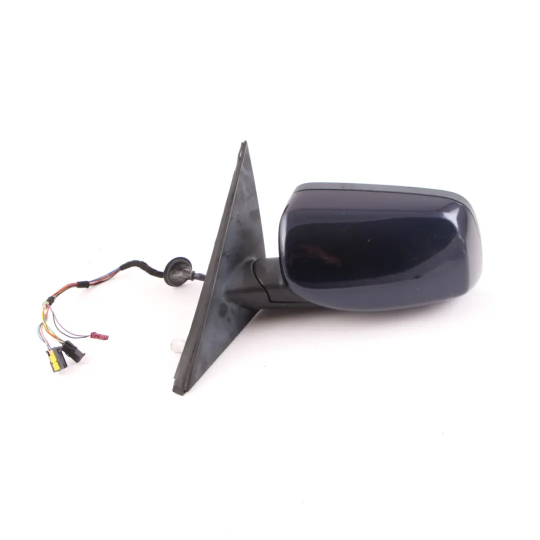  Wing Mirror BMW E60 E61 Auto Dip Power Fold Memory Left N/S Orientblau Blue 317 - SKU rhd-7189519-OB - Part number 7189519