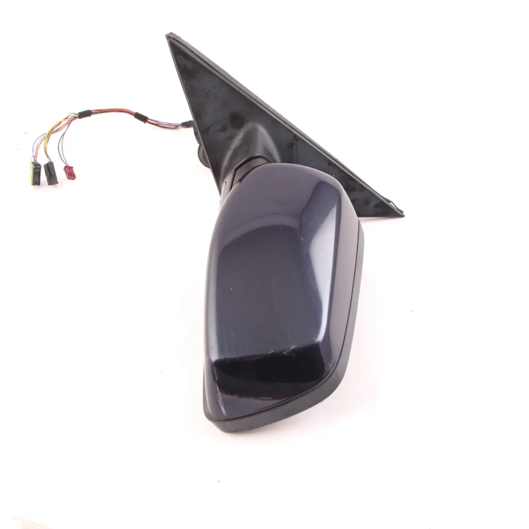 Wing Mirror BMW E60 E61 Auto Dip Power Fold Memory Left N/S Orientblau Blue 317 to with Part number 7189519 Wing Mirror BMW E60 E61 Auto Dip Power Fold Memory Left N/S Orientblau Blue 317 - SKU rhd-7189519-OB - Part number 7189519
