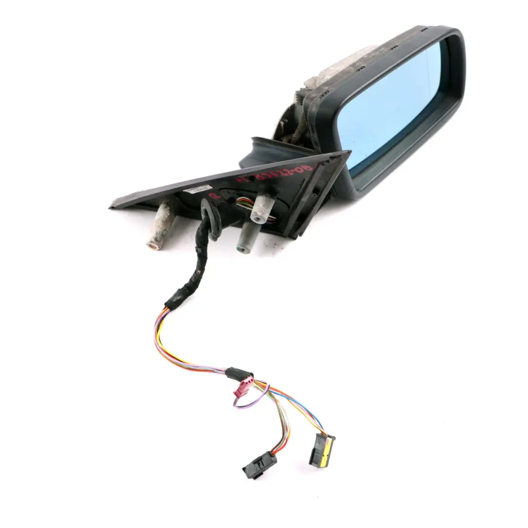 BMW 5 Series E60 E61 Auto Dip Heated Right O/S Wing Mirror Base Black - SKU rhd-7189522-1 - Part number 7189522
