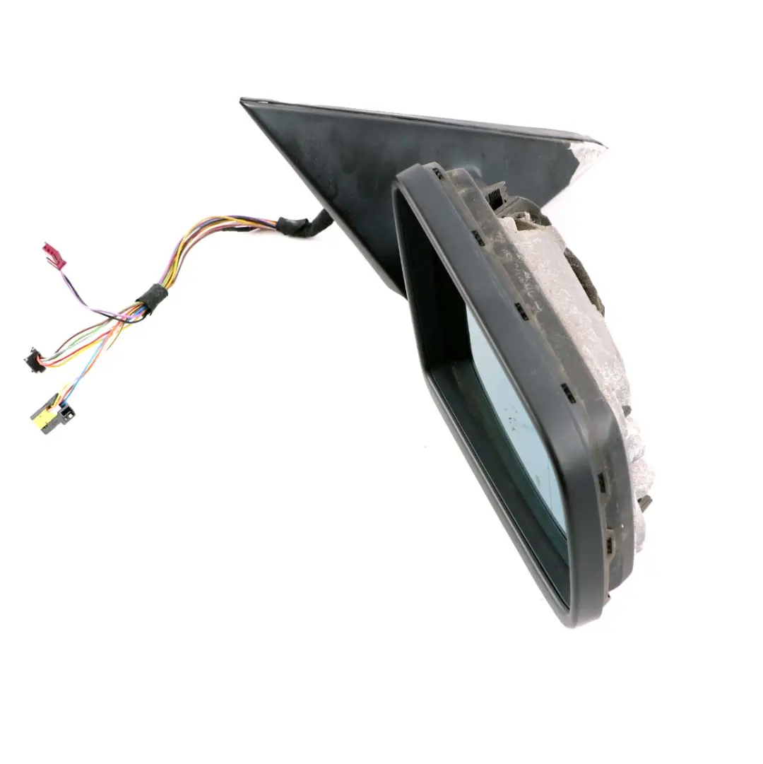 BMW 5 Series E60 E61 Auto Dip Heated Right O/S Wing Mirror Base Black - SKU rhd-7189522-1 - Part number 7189522