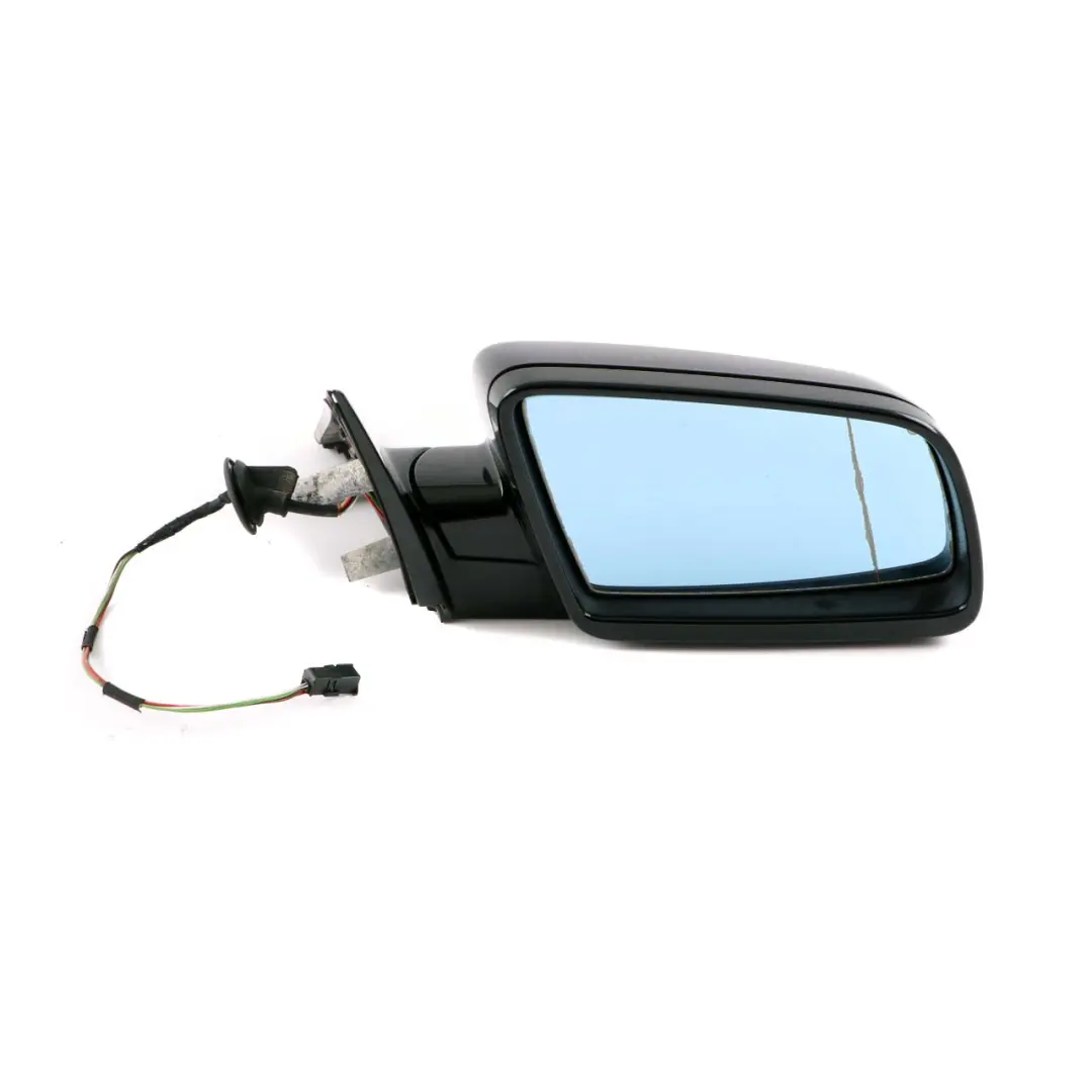 Heated Right Wing Mirror O/S Carbonschwarz Carbon Black to BMW 5 E60 E61 M Sport with Part number 7189526 BMW 5 E60 E61 M Sport Heated Right Wing Mirror O/S Carbonschwarz Carbon Black - SKU rhd-7189526-CAR - Part number 7189526