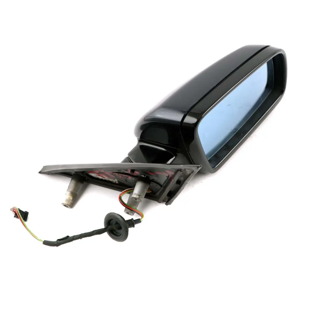 BMW E60 E61 1 M Sport Heated Right Wing Mirror O/S Carbonschwarz Carbon Black - SKU rhd-7189526-CAR1 - Part number 7189526