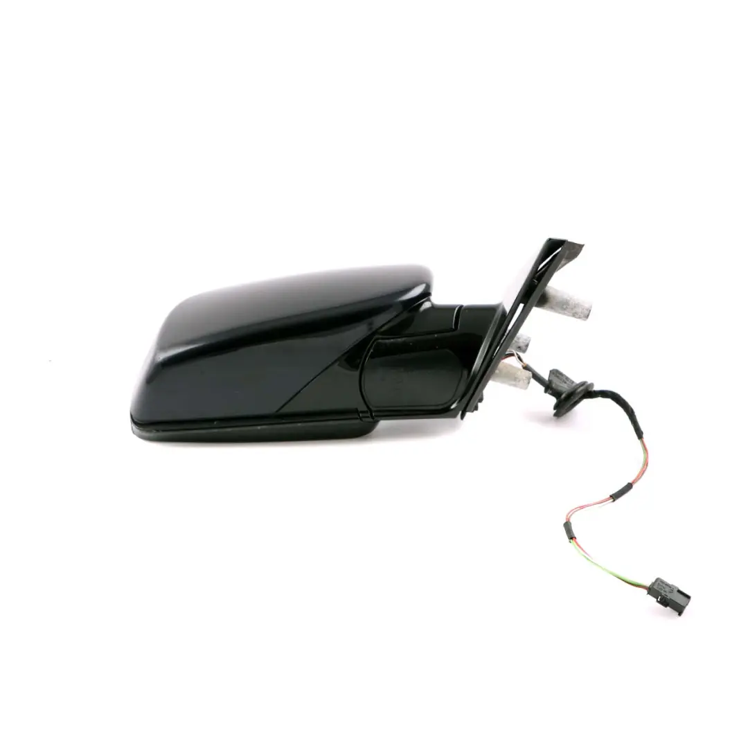 BMW 5 E60 E61 M Sport Heated Right Wing Mirror O/S Carbonschwarz Carbon Black - SKU rhd-7189526-CAR - Part number 7189526