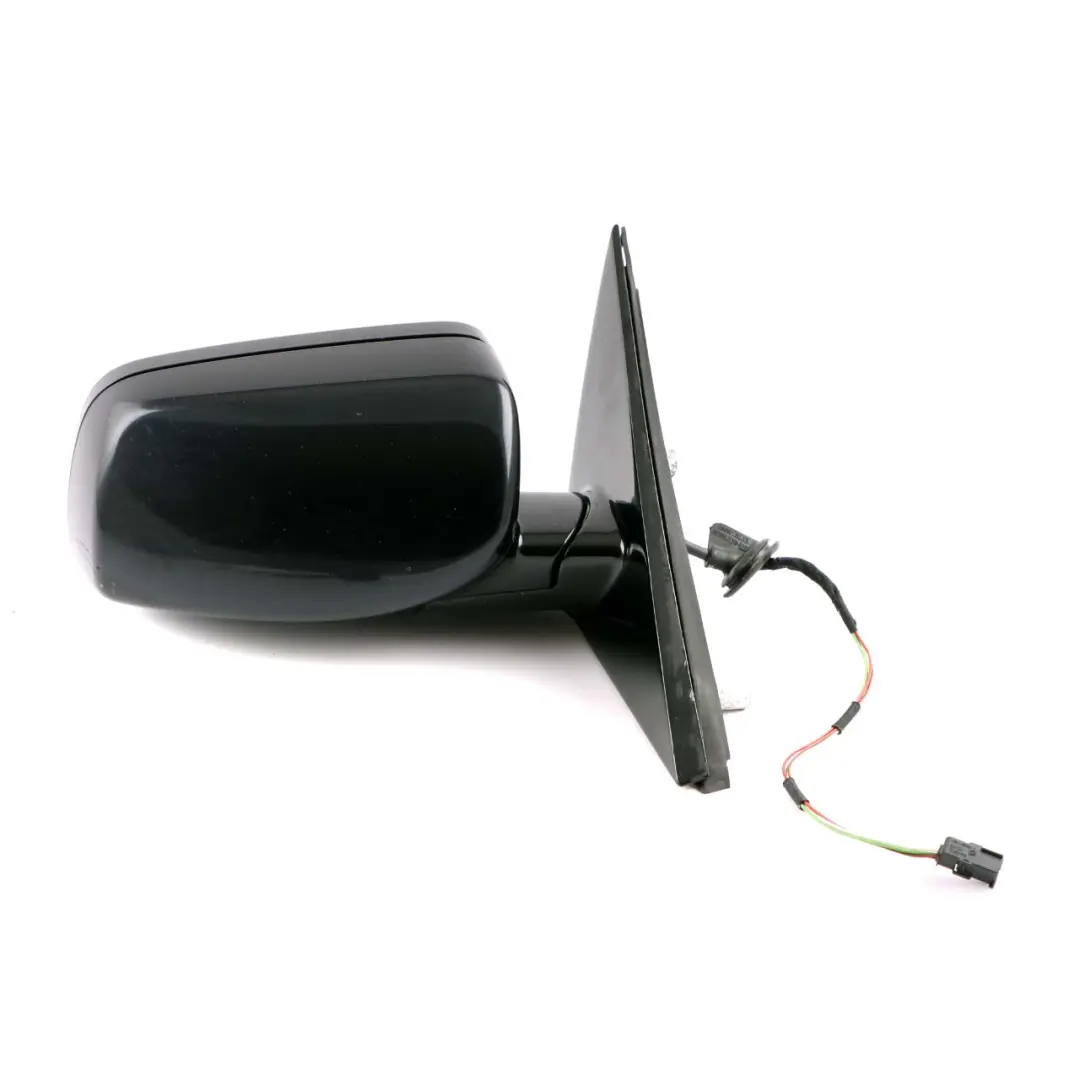 Heated Right Wing Mirror O/S Carbonschwarz Carbon Black to BMW 5 E60 E61 M Sport with Part number 7189526 BMW 5 E60 E61 M Sport Heated Right Wing Mirror O/S Carbonschwarz Carbon Black - SKU rhd-7189526-CAR - Part number 7189526