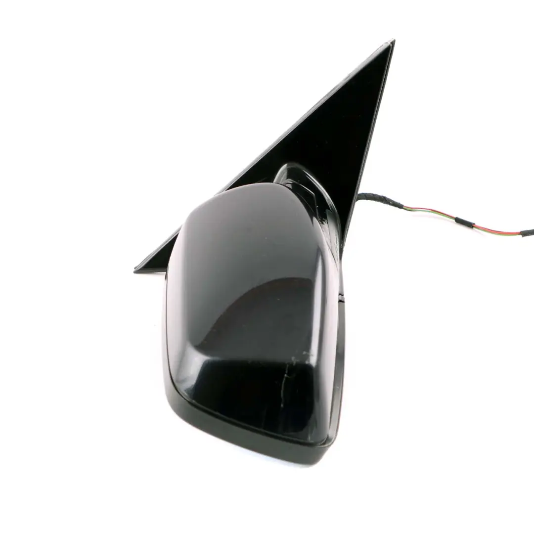BMW 5 E60 E61 M Sport Heated Right Wing Mirror O/S Carbonschwarz Carbon Black - SKU rhd-7189526-CAR - Part number 7189526
