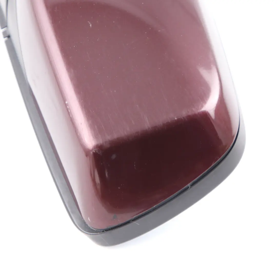 Wing Mirror BMW E60 E61 LCI Heated Left Door N/S Barbera Red A39 to with Part number 7189571 Wing Mirror BMW E60 E61 LCI Heated Left Door N/S Barbera Red A39 - SKU rhd-7189571-BAR - Part number 7189571