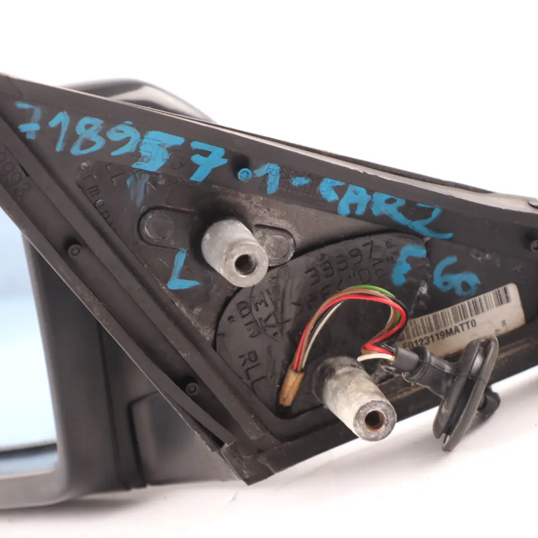 Wing Mirror BMW E60 E61 LCI Heated Door Left N/S Outside Carbon Black - 416 to with Part number 7189571 Wing Mirror BMW E60 E61 LCI Heated Door Left N/S Outside Carbon Black - 416 - SKU rhd-7189571-CAR2 - Part number 7189571