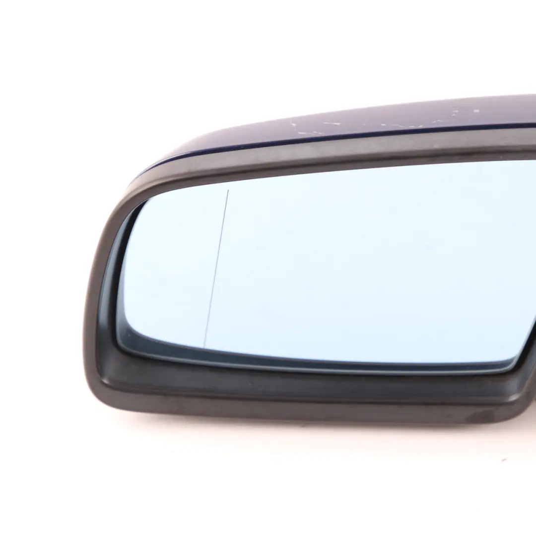  Wing Mirror BMW E60 E61 LCI Heated Left Door N/S Le Mans Blau Blue Metallic 381 - SKU rhd-7189571-LMB1 - Part number 7189571