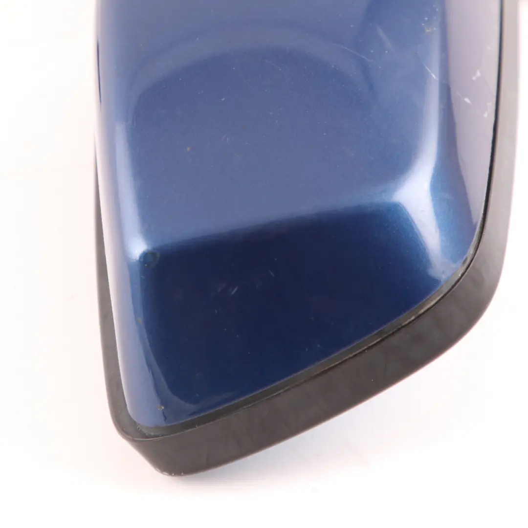  Wing Mirror BMW E60 E61 LCI Heated Left Door N/S Le Mans Blau Blue Metallic 381 - SKU rhd-7189571-LMB1 - Part number 7189571