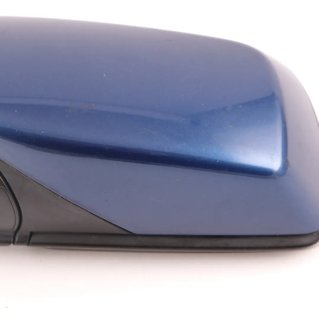  Wing Mirror BMW E60 E61 LCI Heated Left Door N/S Le Mans Blau Blue Metallic 381 - SKU rhd-7189571-LMB1 - Part number 7189571