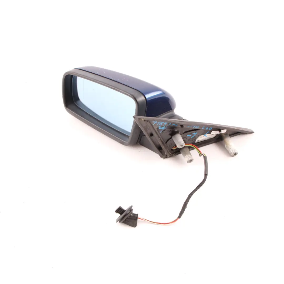 Wing Mirror BMW E60 E61 LCI Heated Left Door N/S Le Mans Blau Blue Metallic 381 to with Part number 7189571 Wing Mirror BMW E60 E61 LCI Heated Left Door N/S Le Mans Blau Blue Metallic 381 - SKU rhd-7189571-LMB1 - Part number 7189571