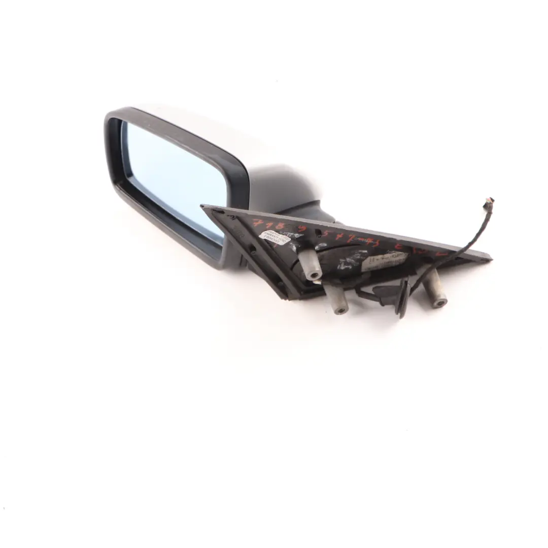  Wing Mirror BMW E60 E61 LCI Heated Left N/S Titansilber Titanium Silver 354 - SKU rhd-7189571-TS - Part number 7189571