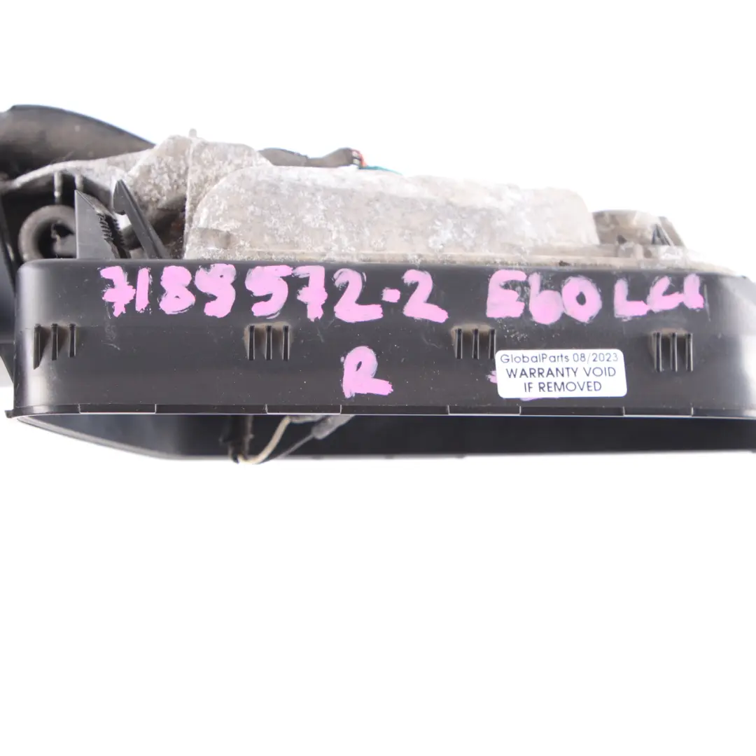  Wing Mirror Base BMW E60 E61 LCI Outside Heated Right O/S Carrier - SKU rhd-7189572-2 - Part number 7189572