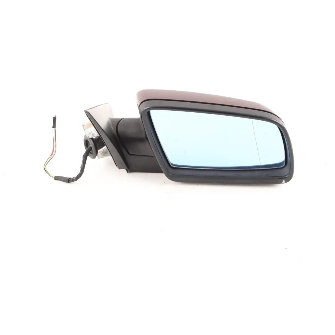 Heated Right Wing Mirror O/S Barberarot Barbera Red to BMW 5 Series E60 E61 LCI with Part number 7189572 BMW 5 Series E60 E61 LCI Heated Right Wing Mirror O/S Barberarot Barbera Red - SKU rhd-7189572-BAR - Part number 7189572