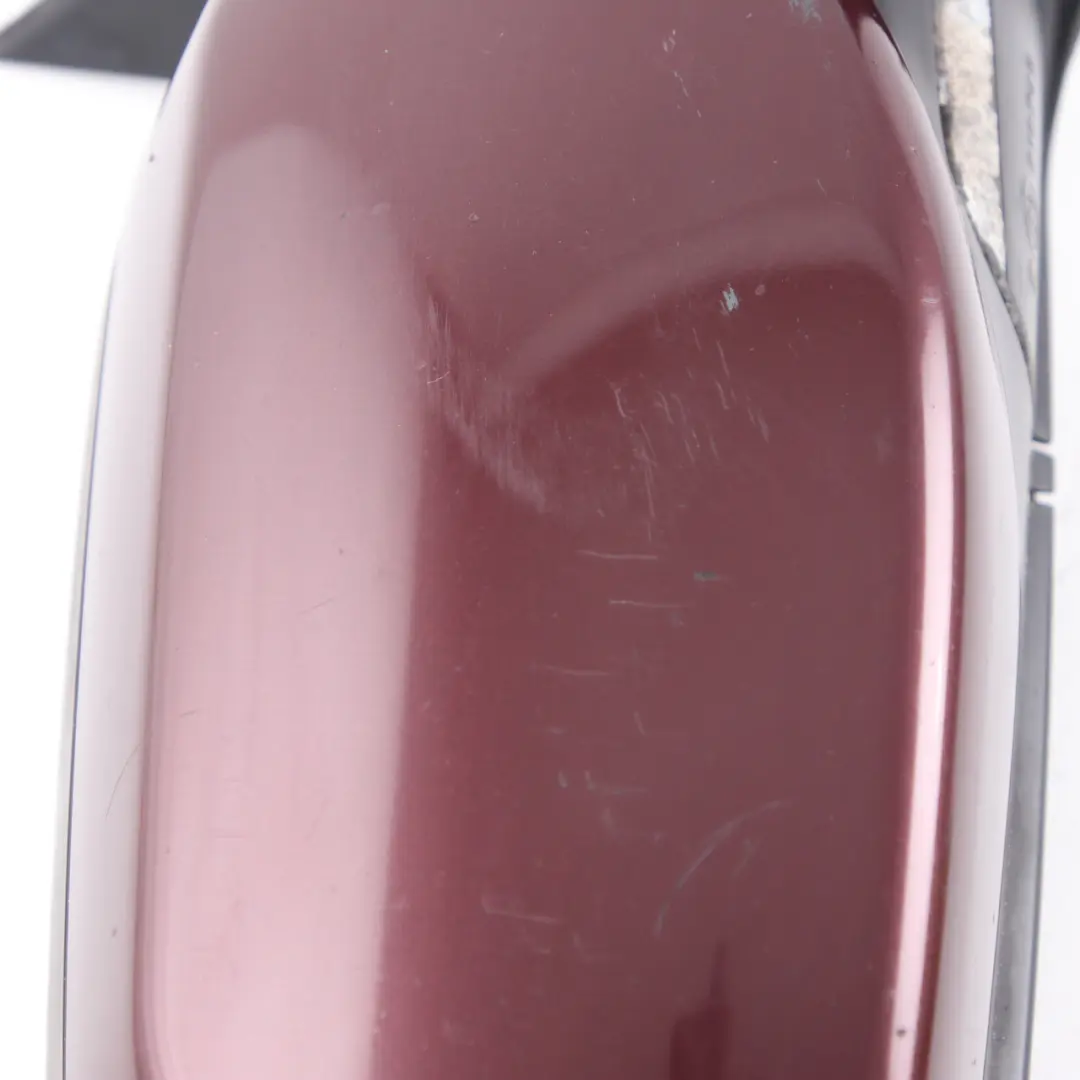 BMW 5 Series E60 E61 LCI Heated Right Wing Mirror O/S Barberarot Barbera Red - SKU rhd-7189572-BAR - Part number 7189572