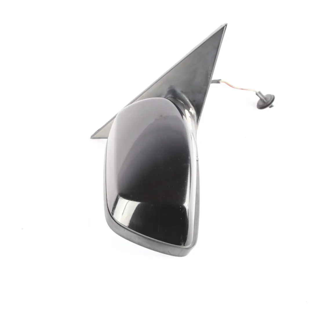 Wing Mirror BMW E60 E61 LCI Heated Right Door O/S Black Sapphire Metallic 475 to with Part number 7189572 Wing Mirror BMW E60 E61 LCI Heated Right Door O/S Black Sapphire Metallic 475 - SKU rhd-7189572-BS1 - Part number 7189572