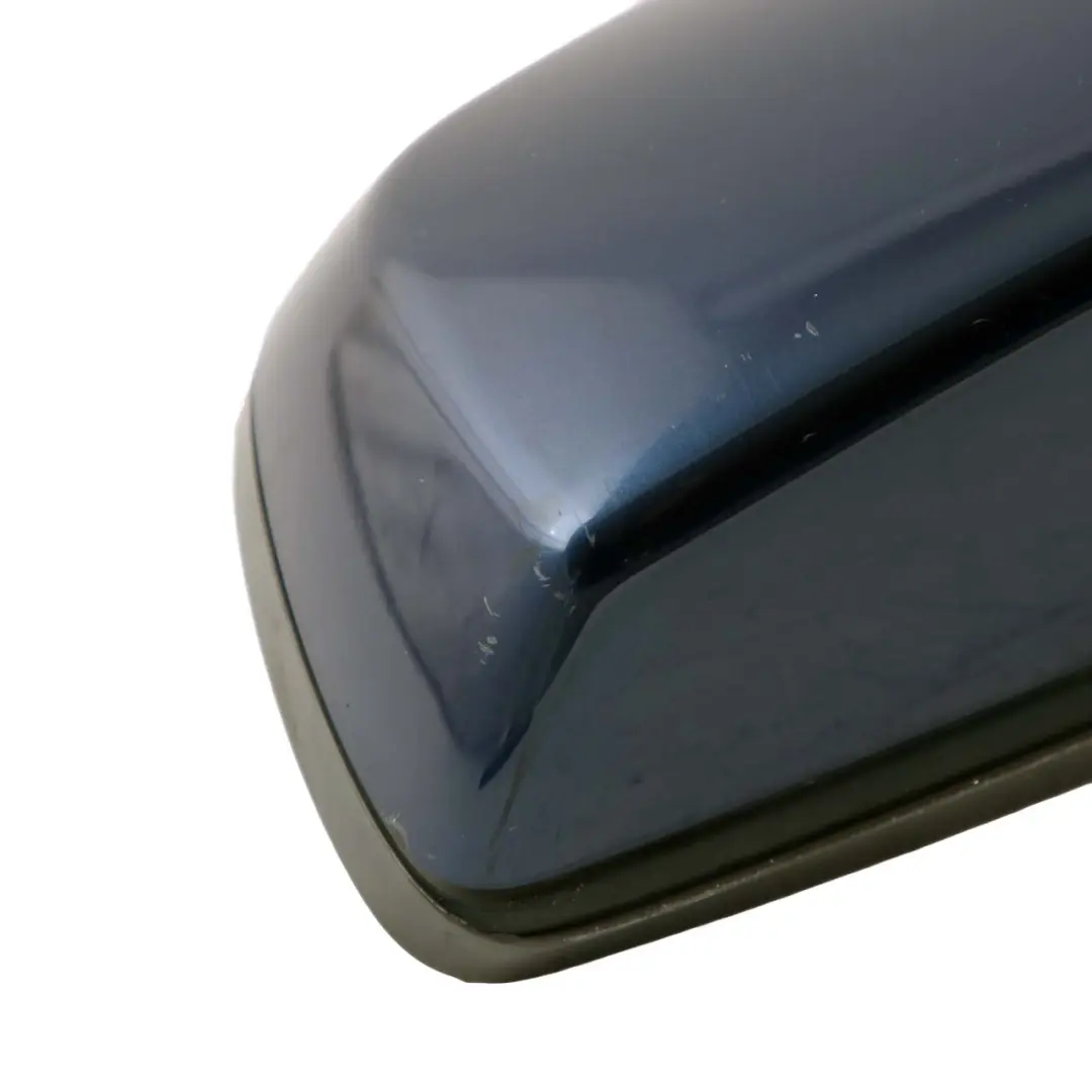 Heated Right Wing Mirror O/S Tiefseeblau Blue A76 to BMW 5 Series 1 E60 E61 LCI with Part number 7189572 BMW 5 Series 1 E60 E61 LCI Heated Right Wing Mirror O/S Tiefseeblau Blue A76 - SKU rhd-7189572-DSB1 - Part number 7189572