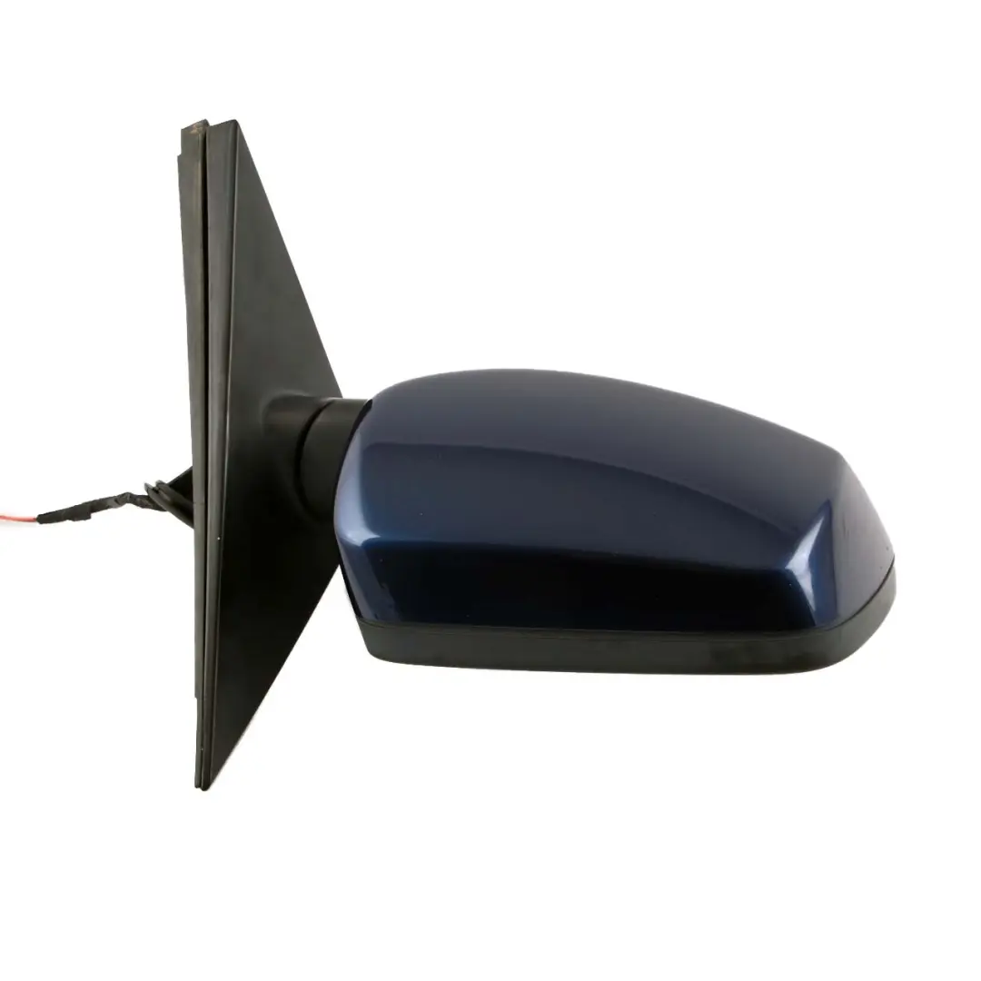 BMW 5 Series 1 E60 E61 LCI Heated Right Wing Mirror O/S Tiefseeblau Blue A76 - SKU rhd-7189572-DSB1 - Part number 7189572