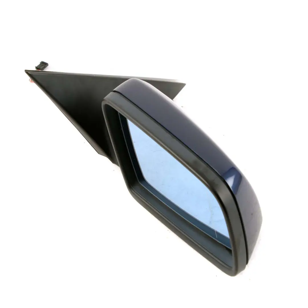 Heated Right Wing Mirror O/S Tiefseeblau Blue A76 to BMW 5 Series 1 E60 E61 LCI with Part number 7189572 BMW 5 Series 1 E60 E61 LCI Heated Right Wing Mirror O/S Tiefseeblau Blue A76 - SKU rhd-7189572-DSB1 - Part number 7189572
