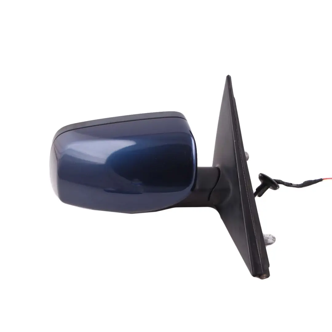BMW 5 Series 1 E60 E61 LCI Heated Right Wing Mirror O/S Tiefseeblau Blue A76 - SKU rhd-7189572-DSB1 - Part number 7189572
