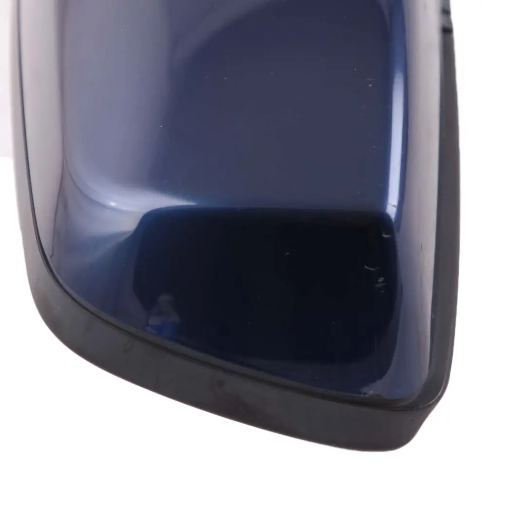 Heated Right Wing Mirror O/S Tiefseeblau Blue A76 to BMW 5 Series 1 E60 E61 LCI with Part number 7189572 BMW 5 Series 1 E60 E61 LCI Heated Right Wing Mirror O/S Tiefseeblau Blue A76 - SKU rhd-7189572-DSB1 - Part number 7189572
