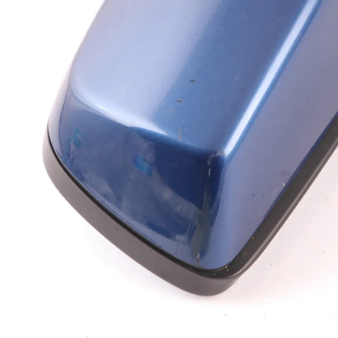  Wing Mirror BMW E60 E61 LCI Heated Right Door O/S Le Mans Blau Blue Metallic 381 - SKU rhd-7189572-LMB1 - Part number 7189572