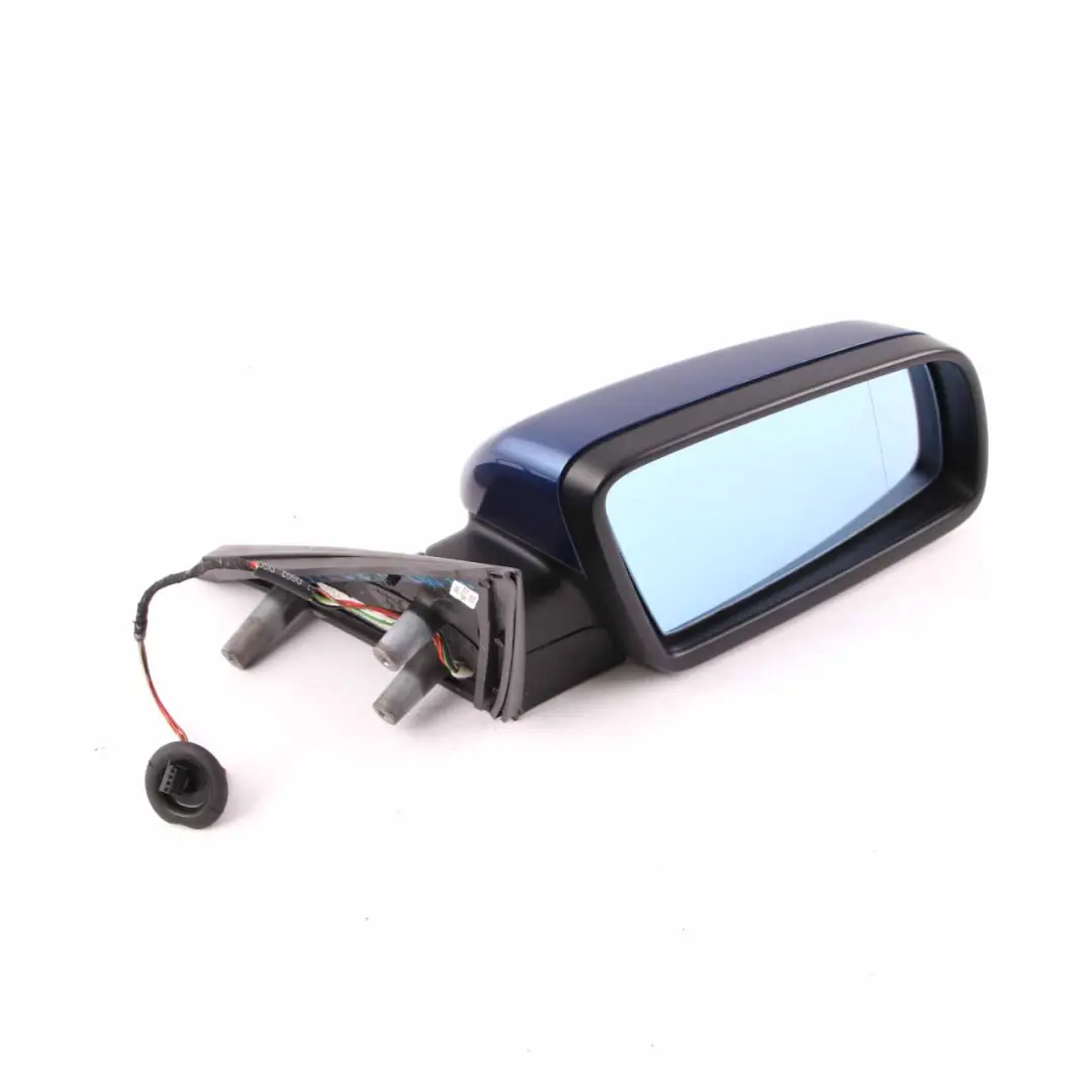 Wing Mirror BMW E60 E61 LCI Heated Right Door O/S Le Mans Blau Blue Metallic 381 to with Part number 7189572 Wing Mirror BMW E60 E61 LCI Heated Right Door O/S Le Mans Blau Blue Metallic 381 - SKU rhd-7189572-LMB1 - Part number 7189572