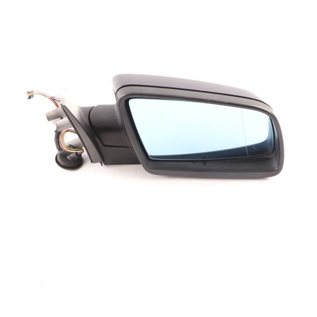 Wing Mirror BMW E60 E61 LCI Heated Right O/S Outside Monaco Blue Metallic - A35 to with Part number 7189572 Wing Mirror BMW E60 E61 LCI Heated Right O/S Outside Monaco Blue Metallic - A35 - SKU rhd-7189572-MB - Part number 7189572