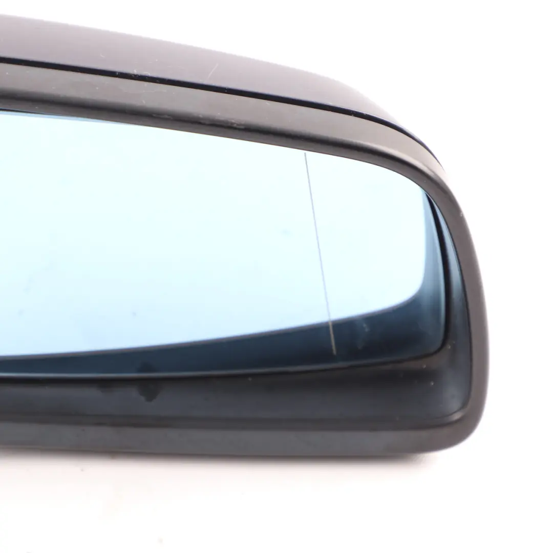 Wing Mirror BMW E60 E61 LCI Heated Right O/S Outside Monaco Blue Metallic - A35 to with Part number 7189572 Wing Mirror BMW E60 E61 LCI Heated Right O/S Outside Monaco Blue Metallic - A35 - SKU rhd-7189572-MB - Part number 7189572