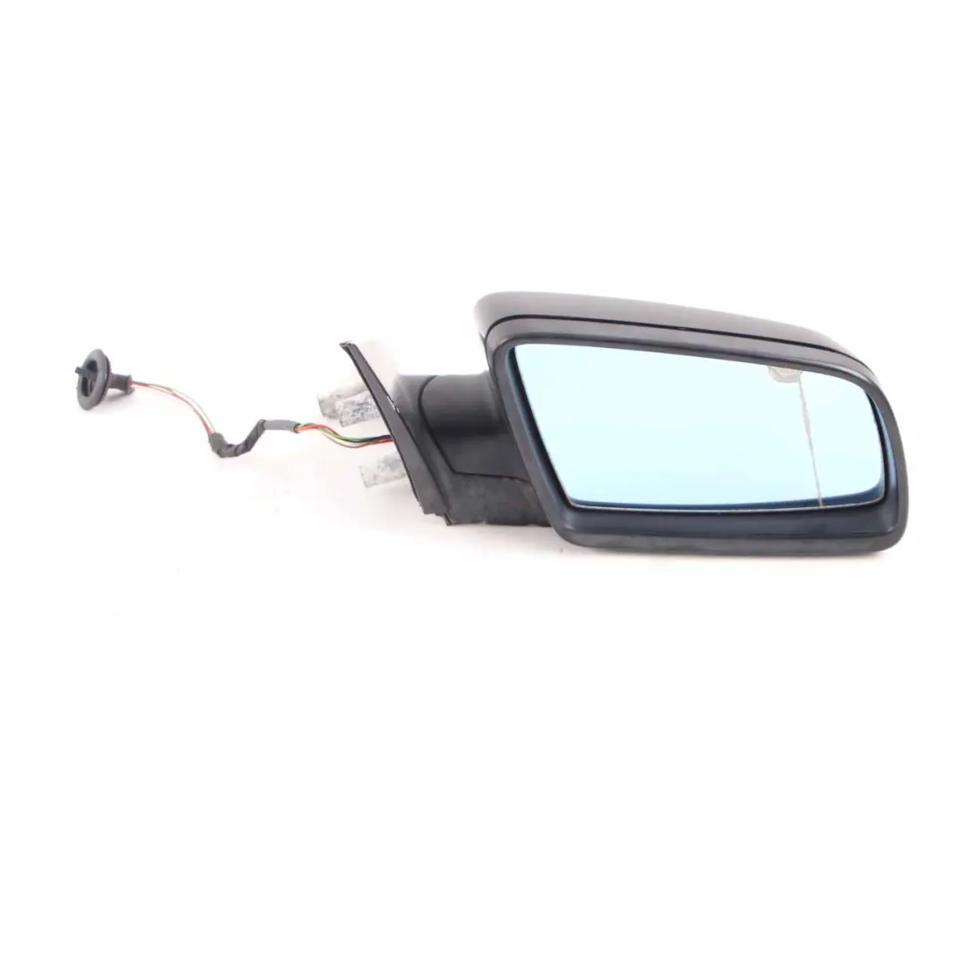 Wing Mirror BMW E60 E61 LCI Heated Right Door O/S Ruby Black Metallic S23 / X03 to with Part number 7189572 Wing Mirror BMW E60 E61 LCI Heated Right Door O/S Ruby Black Metallic S23 / X03 - SKU rhd-7189572-RUB - Part number 7189572
