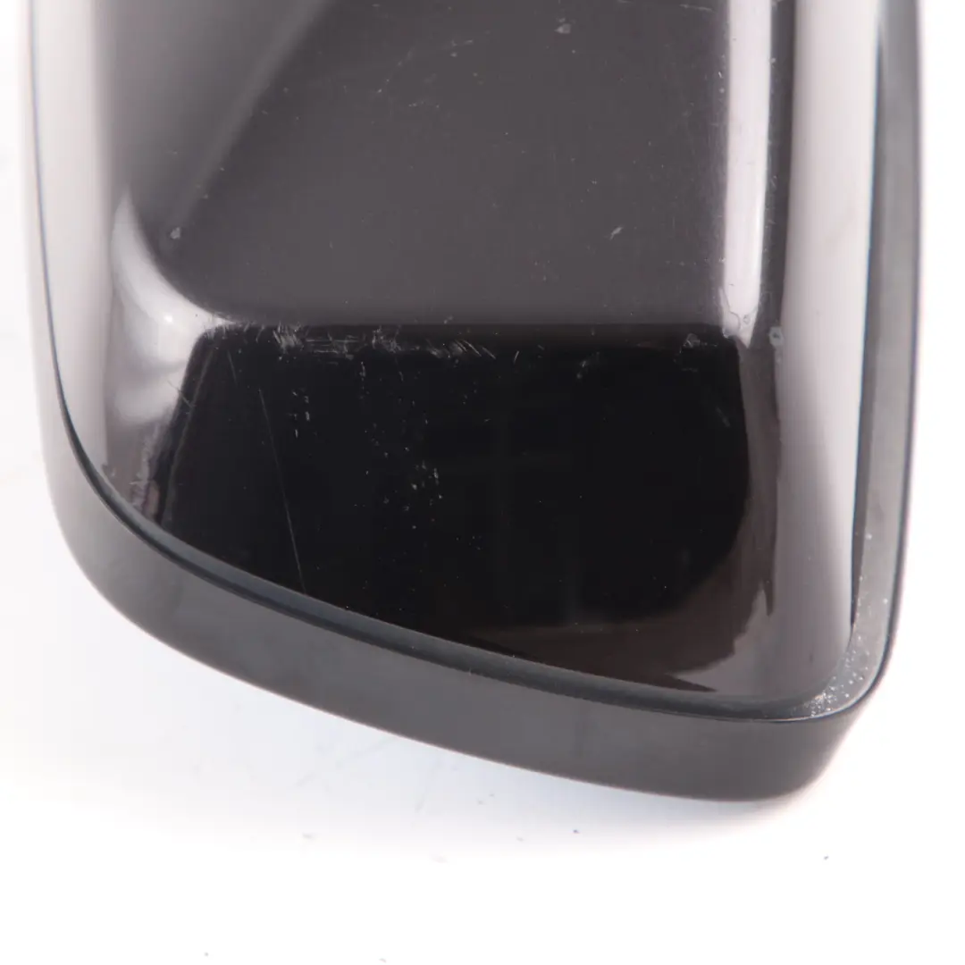  Wing Mirror BMW E60 E61 LCI Heated Right Door O/S Ruby Black Metallic S23 / X03 - SKU rhd-7189572-RUB - Part number 7189572