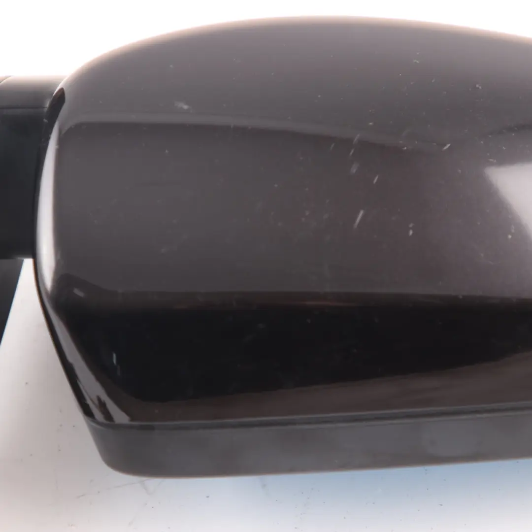  Wing Mirror BMW E60 E61 LCI Heated Right Door O/S Ruby Black Metallic S23 / X03 - SKU rhd-7189572-RUB - Part number 7189572