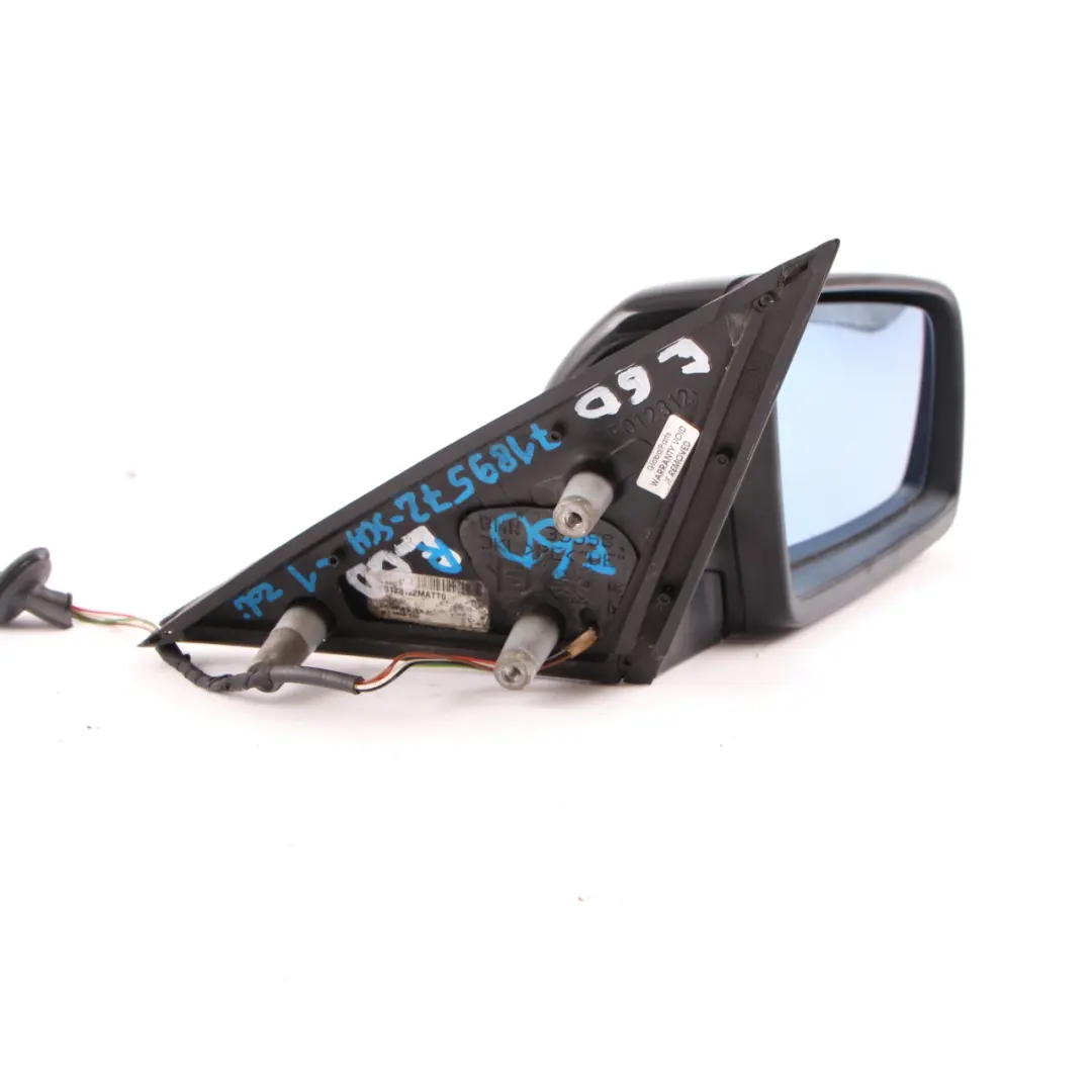 Wing Mirror BMW E60 E61 LCI 1 Heated Right O/S Door Schwarz 2 Black 668 to with Part number 7189572 Wing Mirror BMW E60 E61 LCI 1 Heated Right O/S Door Schwarz 2 Black 668 - SKU rhd-7189572-SCH1 - Part number 7189572