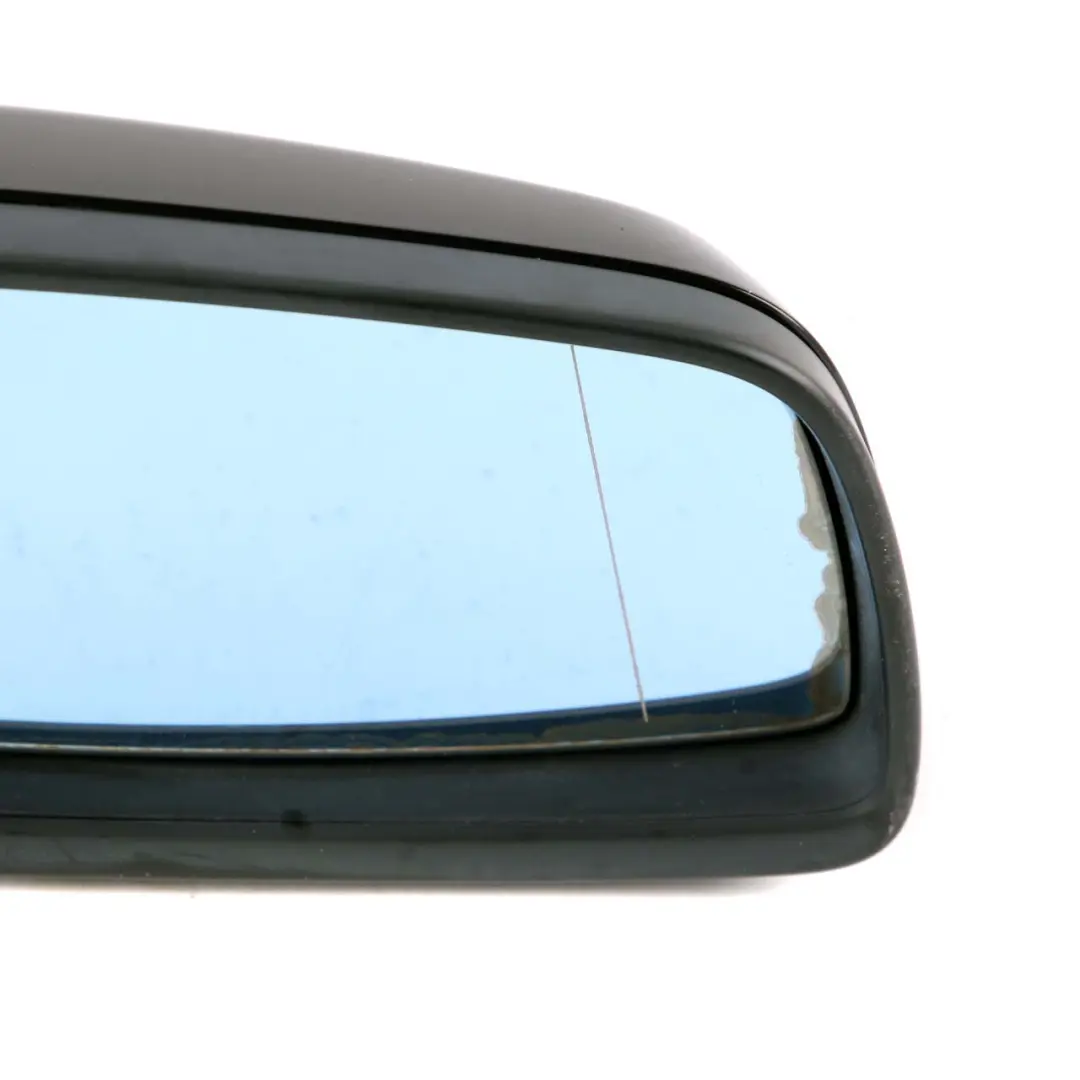 BMW 5 Series E60 E61 LCI Heated Right Wing Mirror O/S Schwarz 2 Black 668 - SKU rhd-7189572-SCH - Part number 7189572
