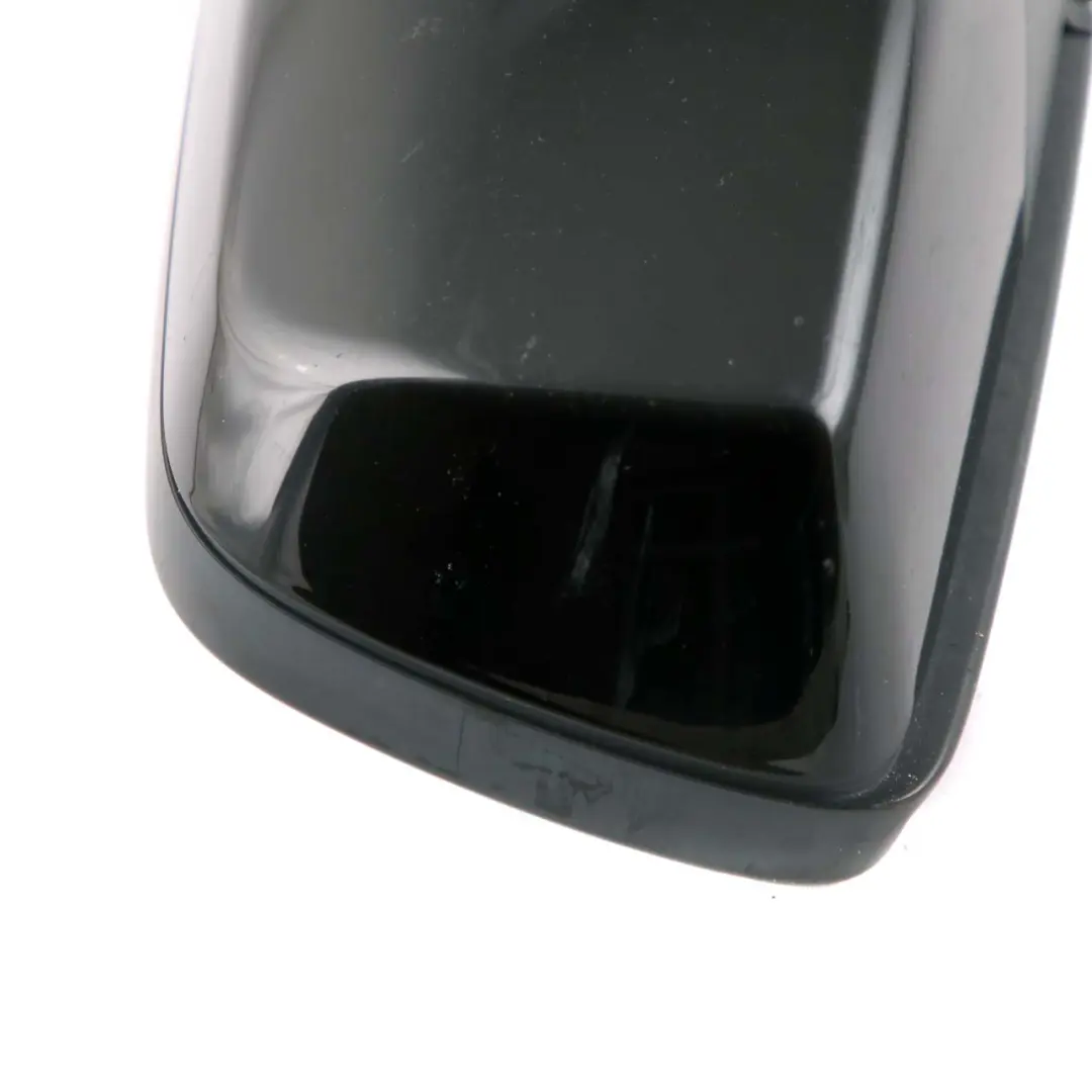Heated Right Wing Mirror O/S Schwarz 2 Black 668 to BMW 5 Series E60 E61 LCI with Part number 7189572 BMW 5 Series E60 E61 LCI Heated Right Wing Mirror O/S Schwarz 2 Black 668 - SKU rhd-7189572-SCH - Part number 7189572