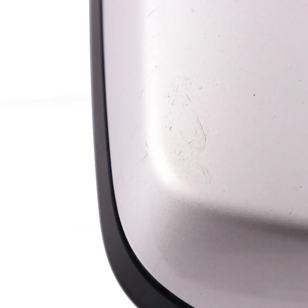BMW 5 E60 E61 LCI 2 Heated Right Wing Mirror O/S Titansilber Titan Silver 354 - SKU rhd-7189572-TS2 - Part number 7189572