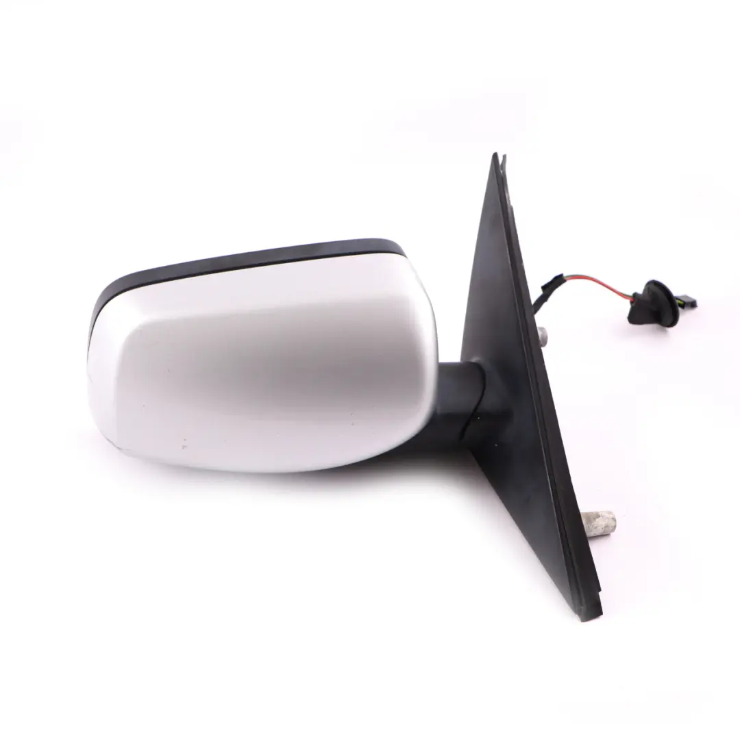 BMW 5 E60 E61 LCI 2 Heated Right Wing Mirror O/S Titansilber Titan Silver 354 - SKU rhd-7189572-TS2 - Part number 7189572