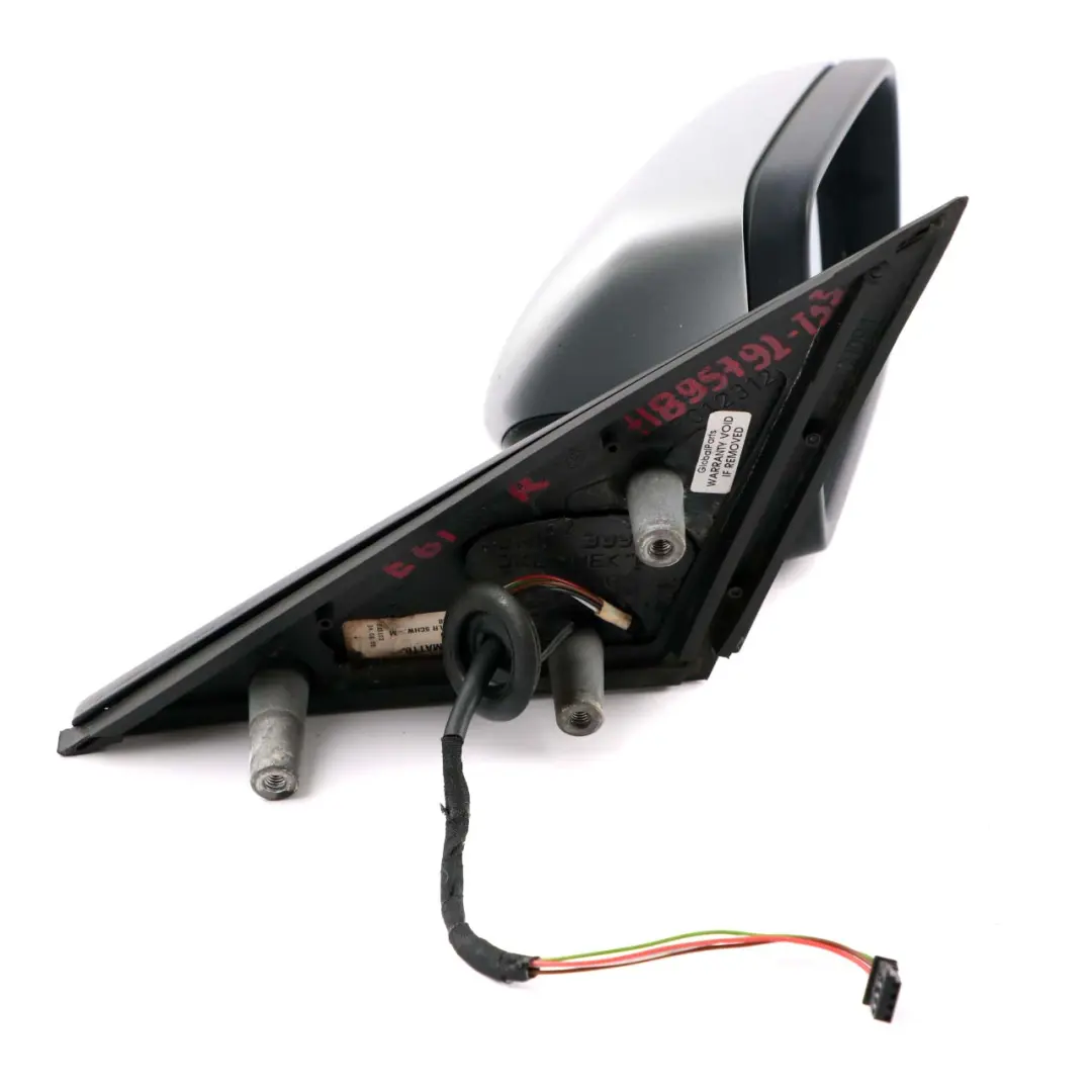 Heated Right Wing Mirror O/S Titansilber Titan Silver 354 to BMW 5 E60 E61 LCI 3 with Part number 7189572 BMW 5 E60 E61 LCI 3 Heated Right Wing Mirror O/S Titansilber Titan Silver 354 - SKU rhd-7189572-TS3 - Part number 7189572