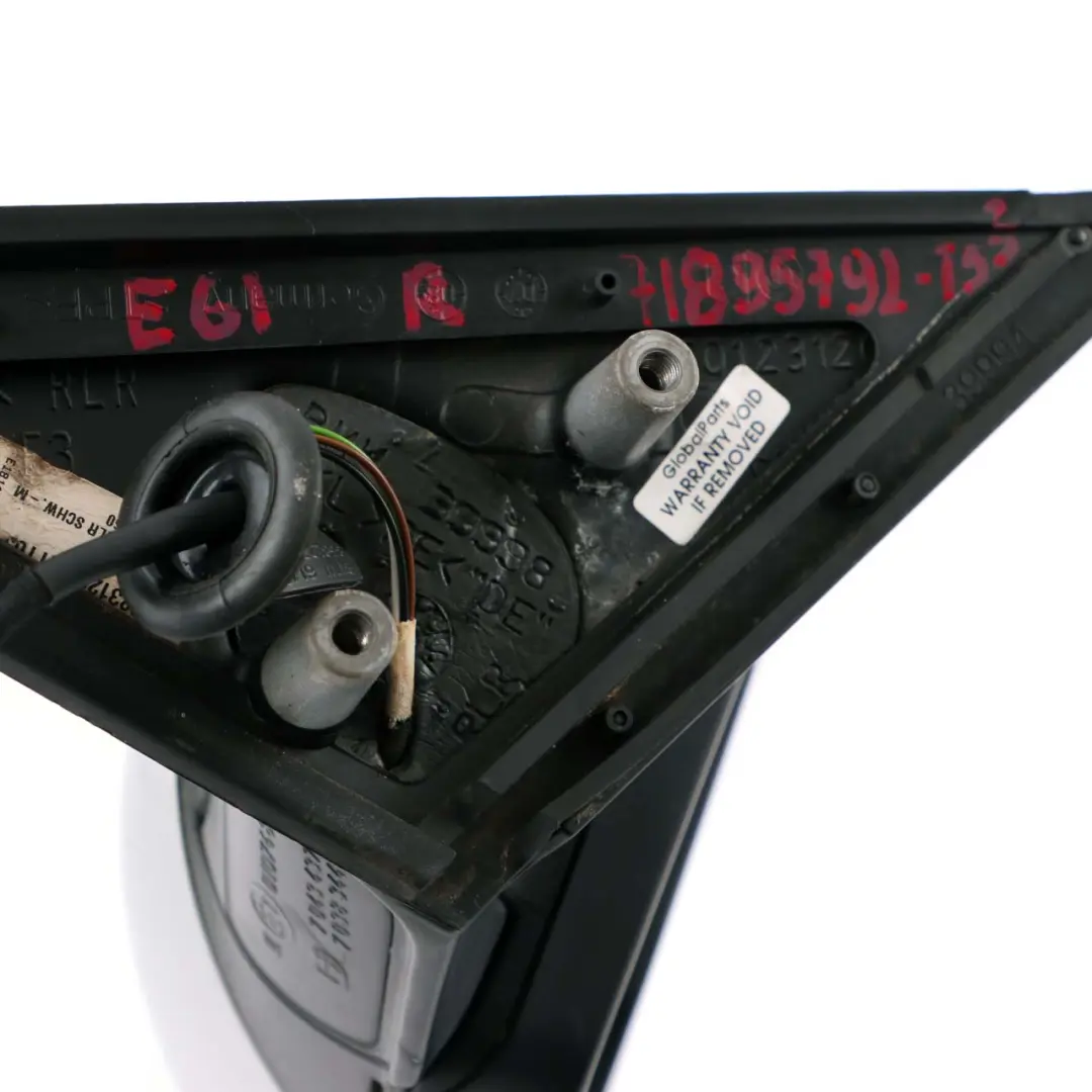 Heated Right Wing Mirror O/S Titansilber Titan Silver 354 to BMW 5 E60 E61 LCI 3 with Part number 7189572 BMW 5 E60 E61 LCI 3 Heated Right Wing Mirror O/S Titansilber Titan Silver 354 - SKU rhd-7189572-TS3 - Part number 7189572