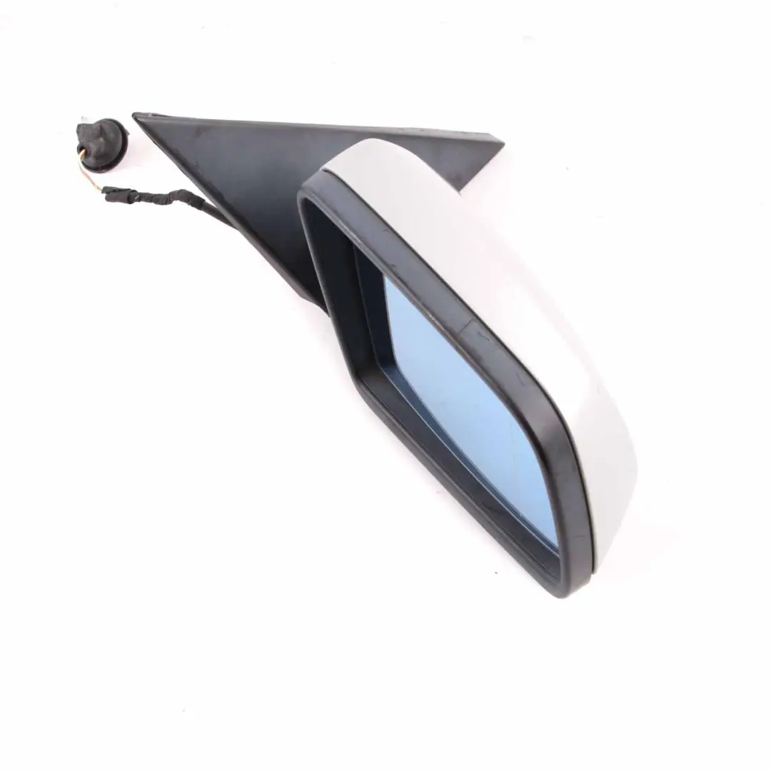 BMW 5 Series E60 E61 LCI Heated Right Wing Mirror O/S Titansilber Silver 354 - SKU rhd-7189572-TS - Part number 7189572