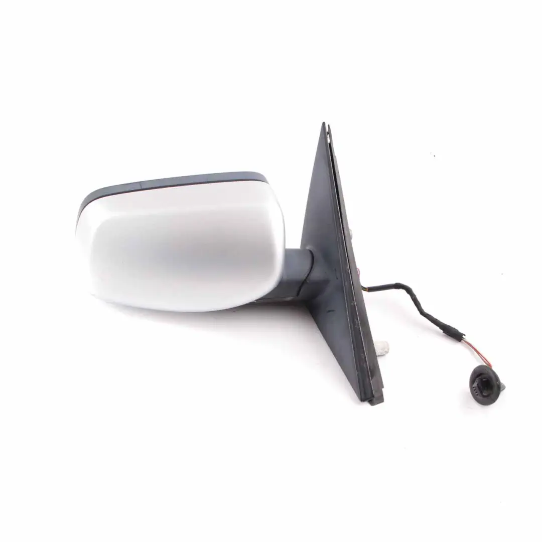 BMW 5 Series E60 E61 LCI Heated Right Wing Mirror O/S Titansilber Silver 354 - SKU rhd-7189572-TS - Part number 7189572