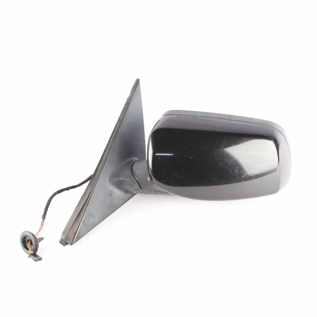  Wing Mirror BMW E60 E61 LCI 1 Heated Left N/S Black Sapphire Metallic 475 - SKU rhd-7189573-BS1 - Part number 7189573