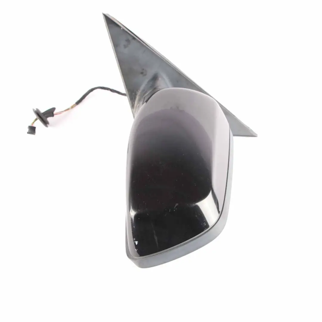  Wing Mirror BMW E60 E61 LCI 1 Heated Left N/S Black Sapphire Metallic 475 - SKU rhd-7189573-BS1 - Part number 7189573