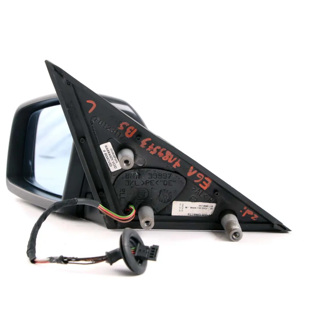 Wing Mirror BMW E60 E61 LCI Heated Left N/S Black Sapphire Metallic 475 to with Part number 7189573 Wing Mirror BMW E60 E61 LCI Heated Left N/S Black Sapphire Metallic 475 - SKU rhd-7189573-BS - Part number 7189573
