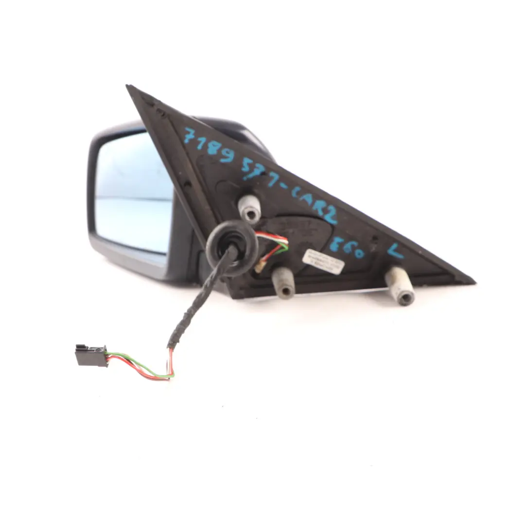 Wing Mirror BMW E60 E61 LCI Heated Left N/S Carbonschwarz Metallic 416 to with Part number 7189573 Wing Mirror BMW E60 E61 LCI Heated Left N/S Carbonschwarz Metallic 416 - SKU rhd-7189573-CAR2 - Part number 7189573
