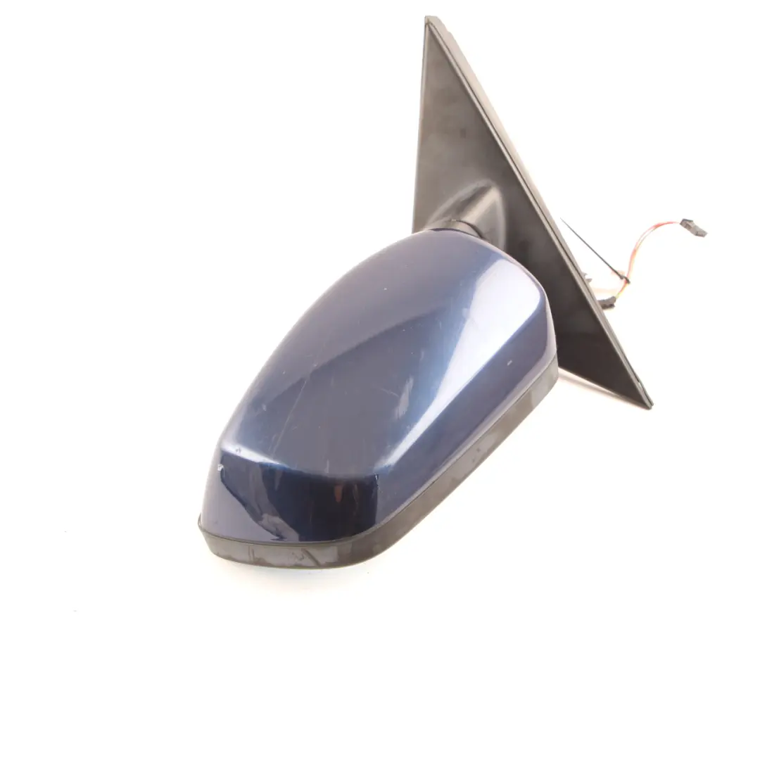 Heated Left Wing Mirror N/S Tiefseeblau Blue A76 to BMW E60 E61 LCI with Part number 7189573 BMW E60 E61 LCI Heated Left Wing Mirror N/S Tiefseeblau Blue A76 - SKU rhd-7189573-DSB1 - Part number 7189573