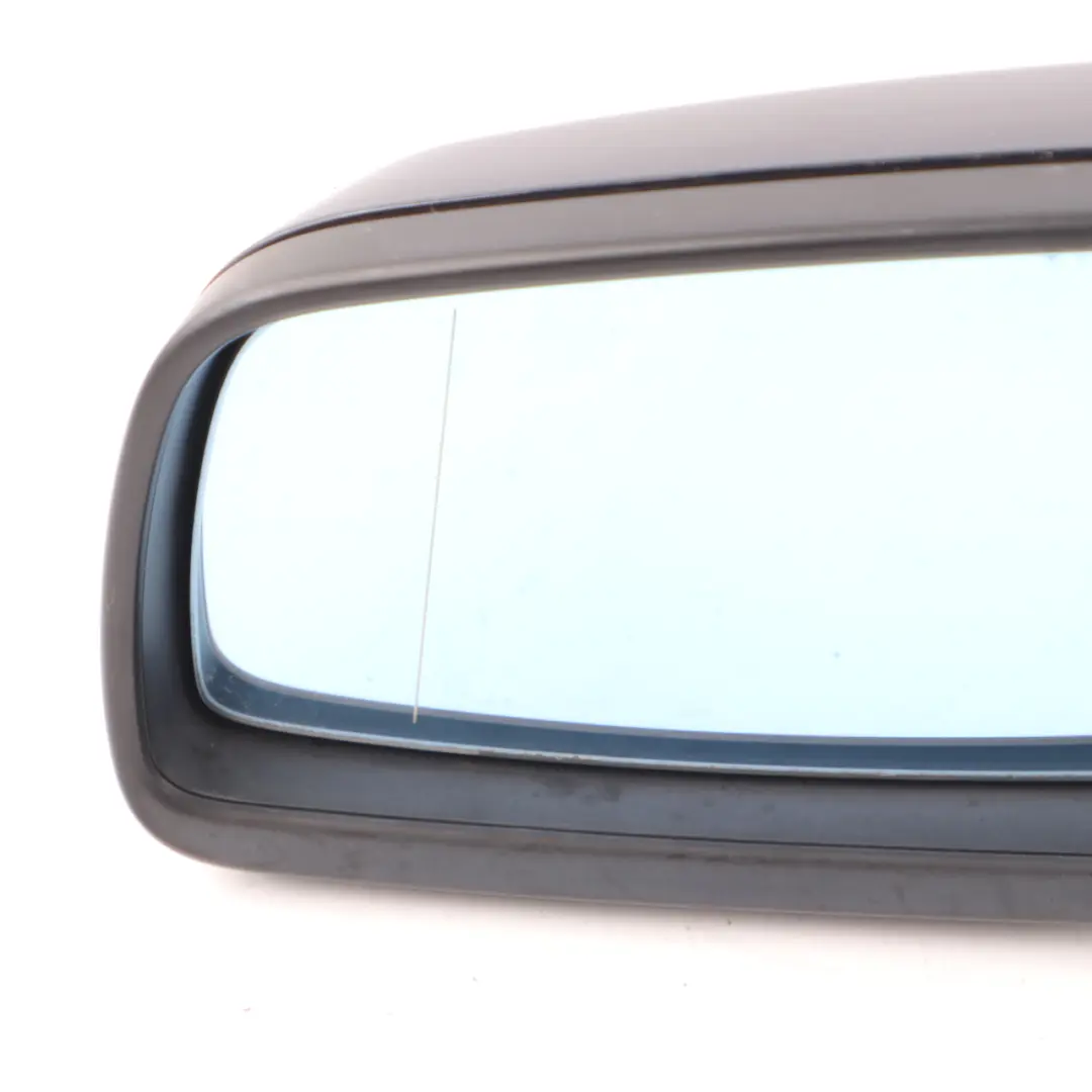  Wing Mirror BMW E60 E61 LCI Heated Left N/S Monacoblau Monaco Blue A35 - SKU rhd-7189573-MB - Part number 7189573