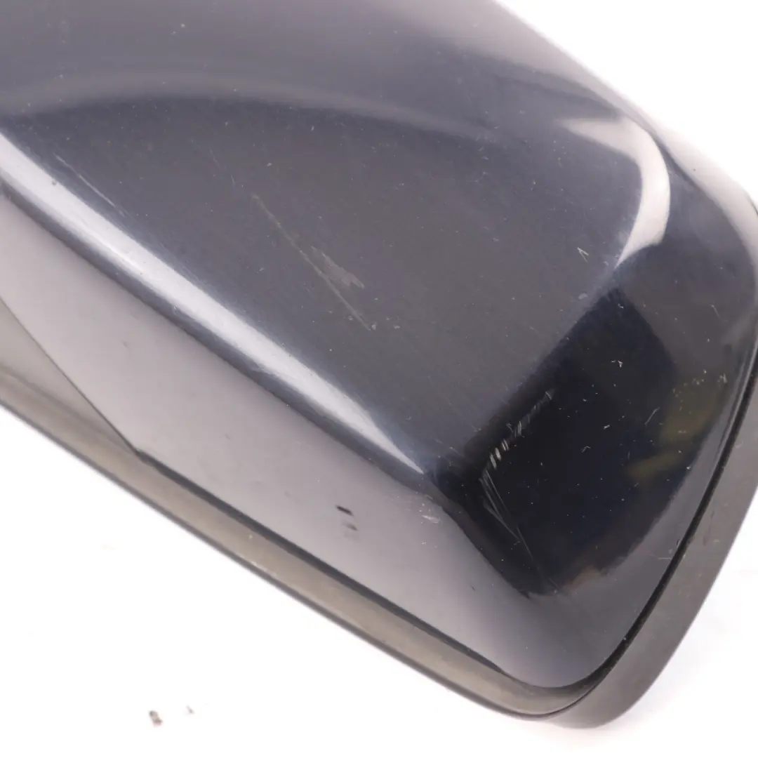  Wing Mirror BMW E60 E61 LCI Heated Left N/S Monacoblau Monaco Blue A35 - SKU rhd-7189573-MB - Part number 7189573