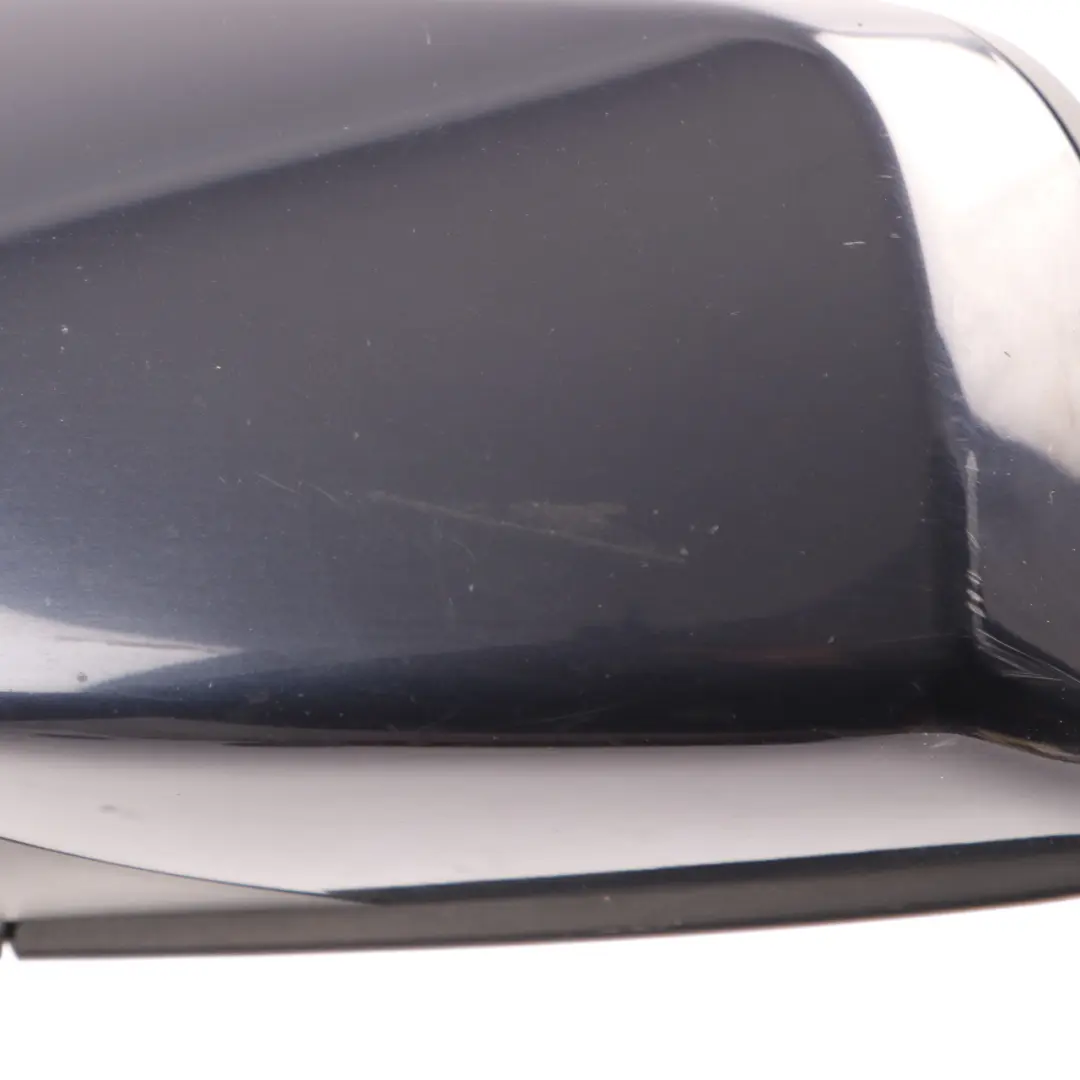  Wing Mirror BMW E60 E61 LCI Heated Left N/S Monacoblau Monaco Blue A35 - SKU rhd-7189573-MB - Part number 7189573