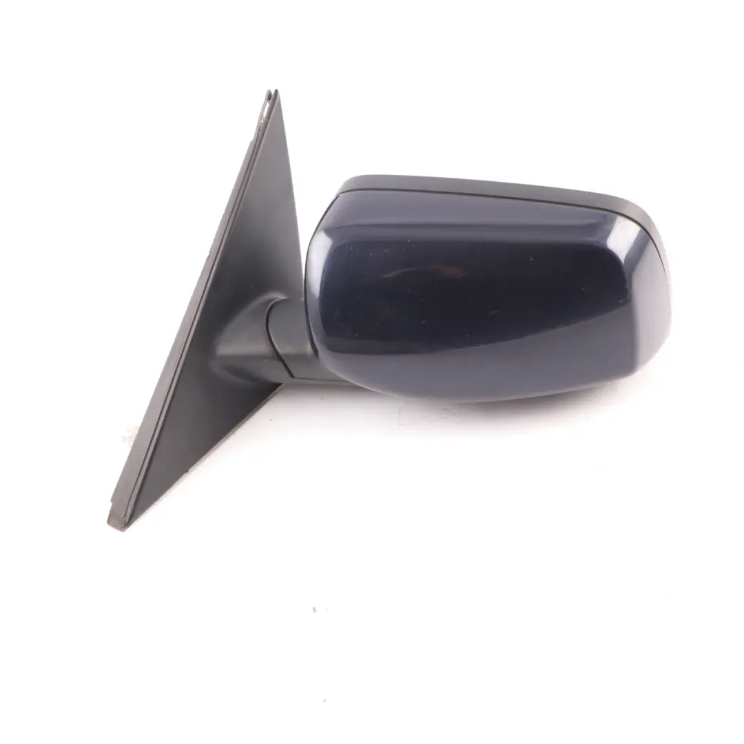  Wing Mirror BMW E60 E61 LCI Heated Left N/S Monacoblau Monaco Blue A35 - SKU rhd-7189573-MB - Part number 7189573